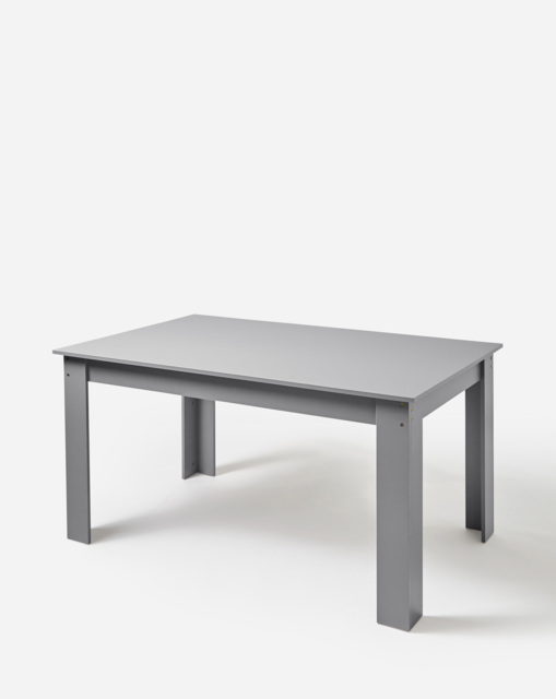 Dakota 6 Seater Dining Table Grey - JD Williams - image 1
