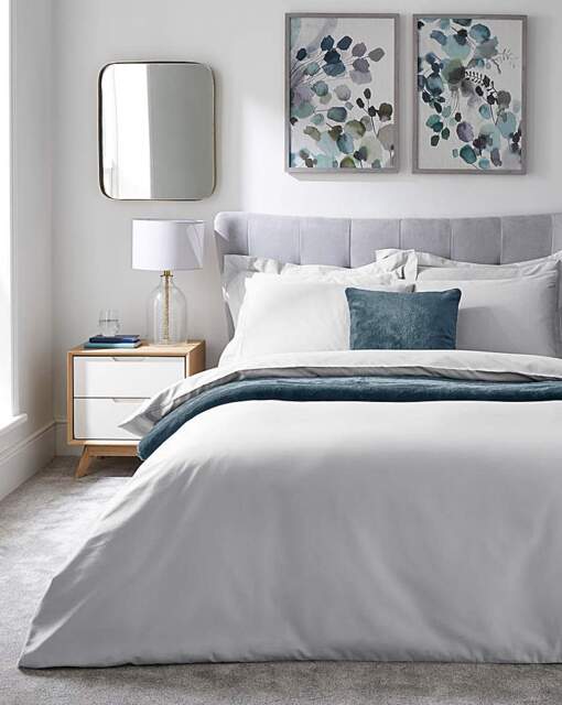 Hotel 600TC Duvet Cover White - Hotel Collection - Size: DOUBLE - image 1