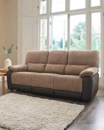 Harlow 3 Seater Recliner Sofa Natural - JD Williams - thumbnail 5