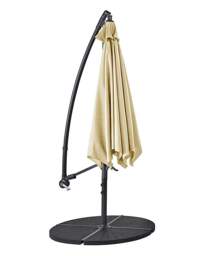 Cream Elton 3m Cantilever Garden Parasol Cream - thumbnail 4