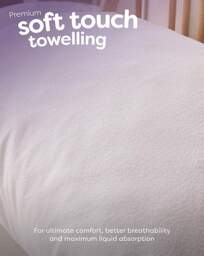 Slumberdown Pillow Protectors - 2 Pack White - Slumberdown - Size: PAIR - thumbnail 5