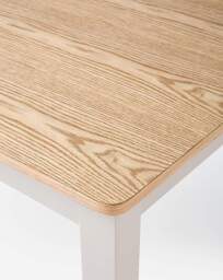 Delilah Compact Dining bench Set Oak/Taupe - Julipa - thumbnail 5