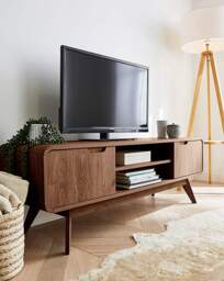 Oslo TV Unit Walnut - JD Williams