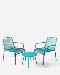 Bali Bistro Set Teal - JD Williams - thumbnail 2