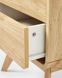 Oslo Side Table OAK Effect - JD Williams - thumbnail 3
