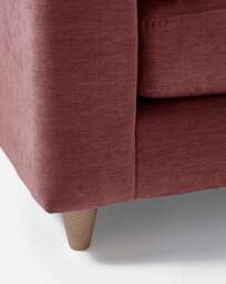 Harlequin Chenille Snuggle Chair Plum - JD Williams - thumbnail 4