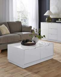 Ellia Coffee Table White - JD Williams - thumbnail 1