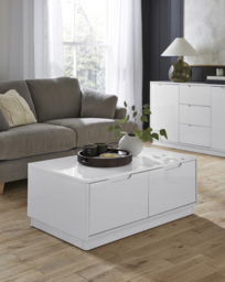 Ellia Coffee Table White - JD Williams - thumbnail 1
