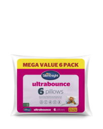 Silentnight Pack of 6 Pillows White - Silentnight - thumbnail 1