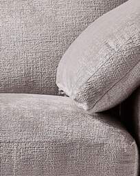 Hunter Chenille Snuggler Chair Grey - JD Williams - thumbnail 3