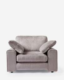 Hunter Chenille Snuggler Chair Grey - JD Williams - thumbnail 2