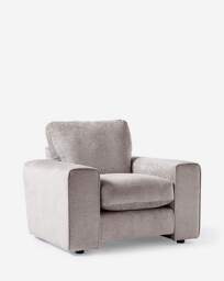 Hunter Chenille Chair Grey - JD Williams - thumbnail 3