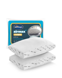 Silentnight Airmax 2PCK Cool Pro Pillow White - Silentnight - Size: PAIR