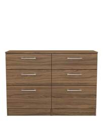 Briar 6 Drawer Chest Walnut - Welcome - thumbnail 4