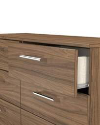 Briar 6 Drawer Chest Walnut - Welcome - thumbnail 2