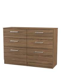 Briar 6 Drawer Chest Walnut - Welcome - thumbnail 3
