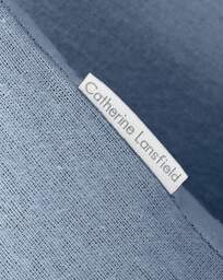 Catherine Lansfield Cotton Pillowcase Lansfield Blue - Catherine Lansfield - Size: PAIR - thumbnail 2