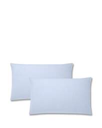 Catherine Lansfield Cotton Pillowcase Lansfield Blue - Catherine Lansfield - Size: PAIR - thumbnail 4