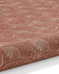 Catherine Lansfield Peacock Washable Rug Terracotta - Catherine Lansfield - Size: 76x150 - thumbnail 5