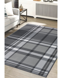 Maestro Tartan Rug Grey - Homemaker - Size: 120X170 - thumbnail 1