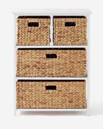 Hyacinth 2+2 Drawer Unit White - JD Williams - thumbnail 2