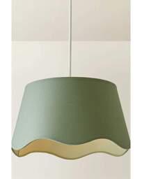 Mabel Large Sage Linen Shade 45cm Sage Green - thumbnail 5