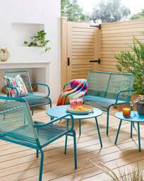 Bali Lounge Set Teal - JD Williams