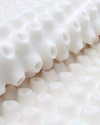 Memory Podz Foam Spring Topper White - JD Williams - Size: S KING - thumbnail 3