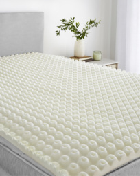 Memory Podz Foam Spring Topper White - JD Williams - Size: S KING