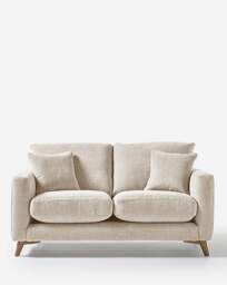 Beckett Chenille 2 Seater Sofa Cream - JD Williams - thumbnail 2