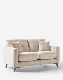 Beckett Chenille 2 Seater Sofa Cream - JD Williams - thumbnail 3