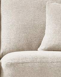Beckett Chenille 2 Seater Sofa Cream - JD Williams - thumbnail 4