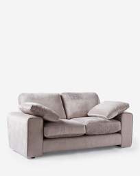 Hunter Chenille 2 Seater Sofa Grey - JD Williams - thumbnail 4