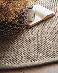 Sisal Circle Rug Sand - Origins - Size: 200DIA - thumbnail 2