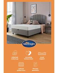 Silentnight 3 Zone Memory Roll Mattress - Silentnight - Size: KINGSIZE - thumbnail 5