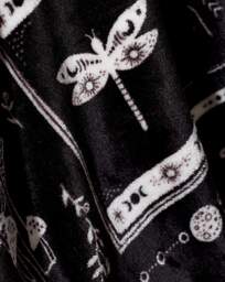 Catherine Lansfield Enchanted Throw Black - Catherine Lansfield - Size: 130X170 - thumbnail 3