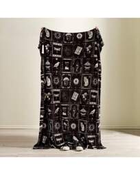 Catherine Lansfield Enchanted Throw Black - Catherine Lansfield - Size: 130X170 - thumbnail 2