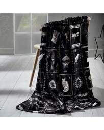 Catherine Lansfield Enchanted Throw Black - Catherine Lansfield - Size: 130X170 - thumbnail 1