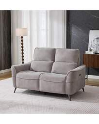 Everett Power Recline 2 seater Sofa Oyster - Sofa Source - thumbnail 3