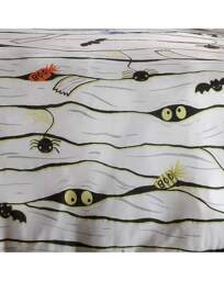 Kids Halloween Mummy Duvet Set White White - Bedlam - Size: DOUBLE - thumbnail 3