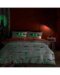 Kids Halloween Mummy Duvet Set White White - Bedlam - Size: DOUBLE - thumbnail 4