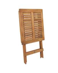 Charles Bentley Folding Bistro Table Natural - Charles Bentley - thumbnail 5
