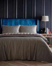 Laurence Bowen Hero Duvet Cover Set Black - Laurence Llewelyn-Bowen - Size: DOUBLE - thumbnail 5