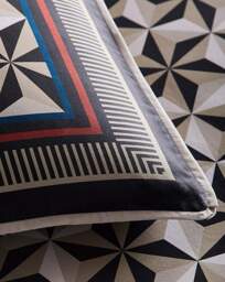 Laurence Bowen Hero Duvet Cover Set Black - Laurence Llewelyn-Bowen - Size: DOUBLE - thumbnail 2