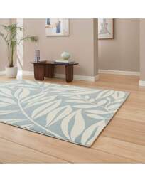 Catherine Lansfield Sorral Leaves Rug Blue - Catherine Lansfield - Size: 120X170 - thumbnail 5