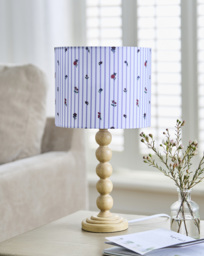 Julipa Evelyn Floral Stripe Bobbin Lamp Multi - Julipa - thumbnail 1