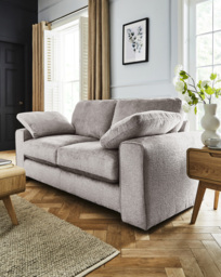 Hunter Chenille 3 Seater Sofa Grey - JD Williams - thumbnail 1