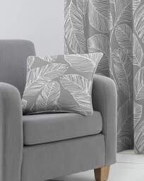 Fusion Matteo Filled Cushion Grey - Fusion - Size: 43X43CM - thumbnail 3