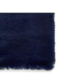 Think Rugs Teddy Plain Shaggy Rug Navy - Think Rugs - Size: 60X120 - thumbnail 5