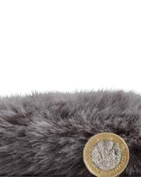 Supersoft Faux Fur Sheepskin Rug Grey - Think Rugs - Size: 60X180 - thumbnail 5